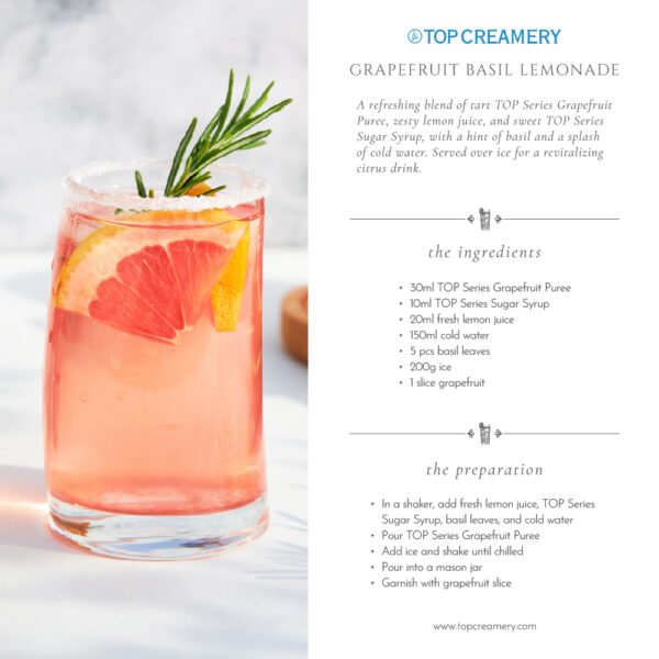 TOP Series Grapefruit Puree 1kg - Image 13