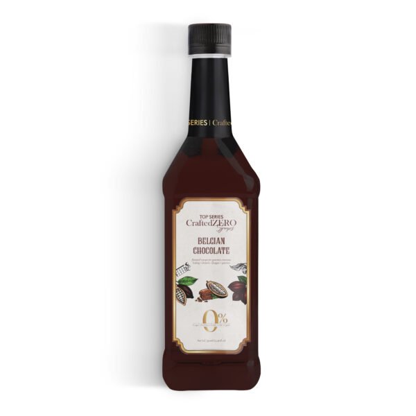 TOP Series CraftedZERO Belgian Chocolate Syrup 750ml