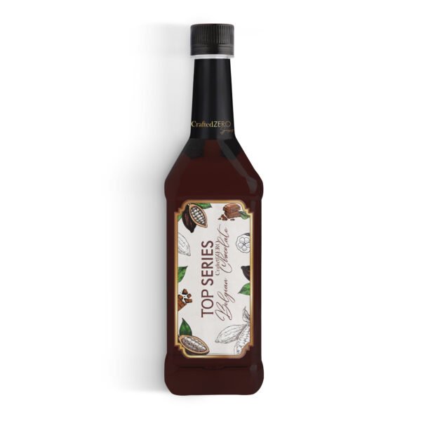 TOP Series CraftedZERO Belgian Chocolate Syrup 750ml - Image 2