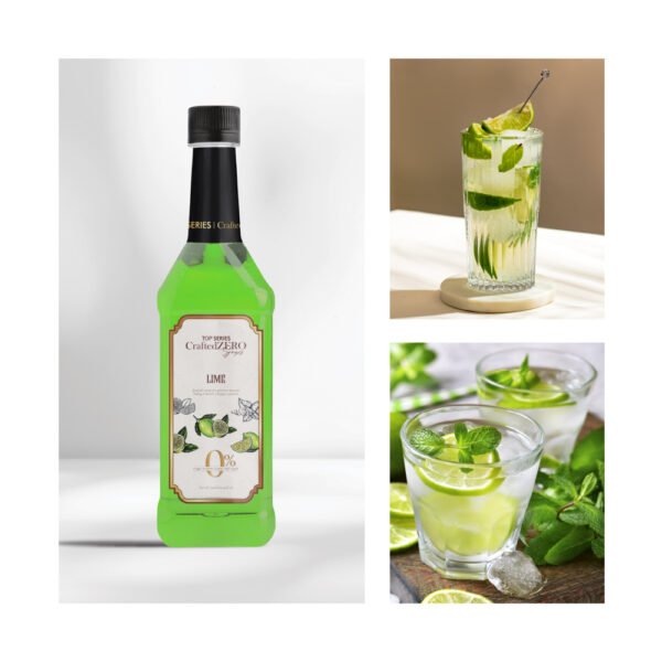 TOP Series CraftedZERO Lime Syrup 750ml - Image 3