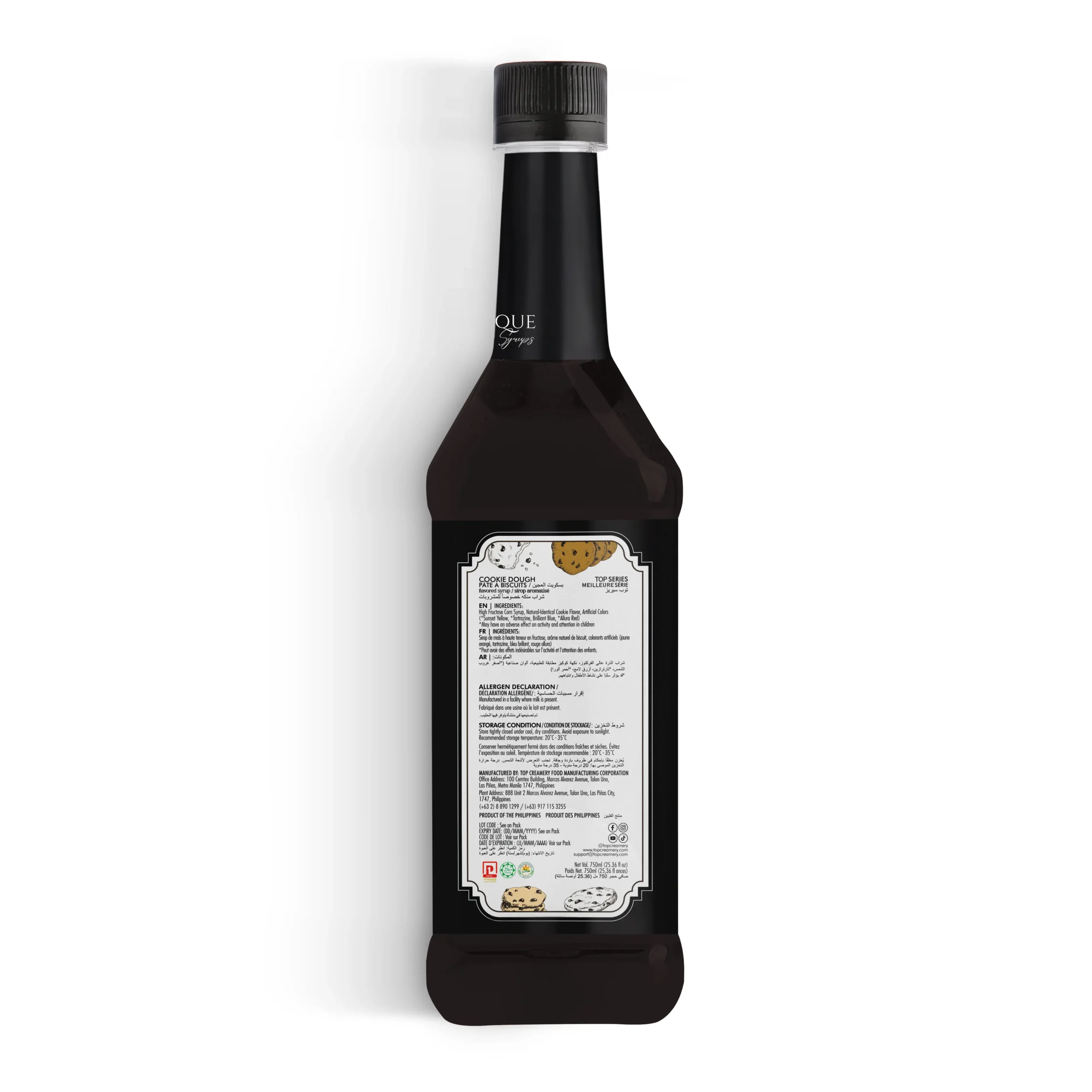 TOP Series Classique Cookie Dough Syrup 750ml - Image 3