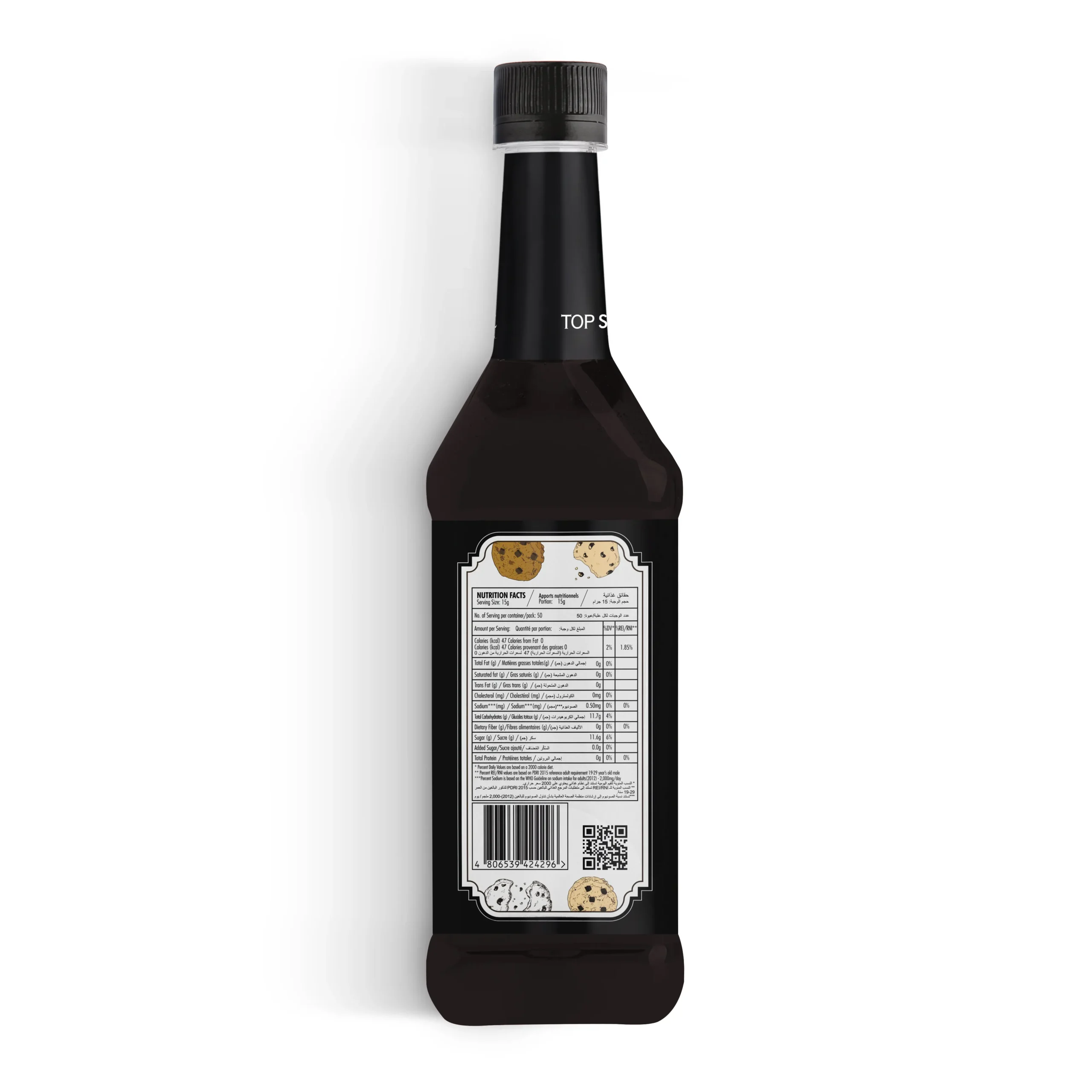 TOP Series Classique Cookie Dough Syrup 750ml - Image 4