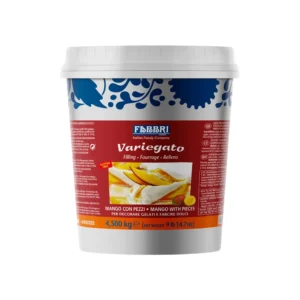Fabbri 1905 Mango with Fruit Pieces Gluten-Free Marbling-Filling Paste 4.5kg