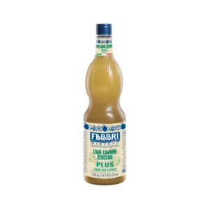 Fabbri 1905 Mixybar Natural Plus Lime Lemon Ginger Syrup 1.3kg