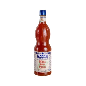 Fabbri 1905 Mixybar Natural Plus Yellow Peach Syrup 1.3kg