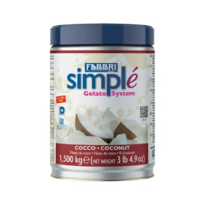 Fabbri 1905 Simple Gelato System Coconut Gluten-Free Premix Powder 1.5kg