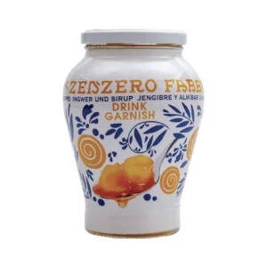Fabbri 1905 Zenzero (Ginger) Drink Garnish Opaline Jar Vegan Fruit and Syrup 1kg