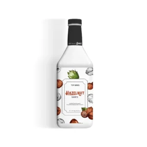 TOP Series Hazelnut Sauce 2kg hazelnut sauce bottle packaging front view