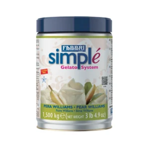 Fabbri 1905 Simple Gelato System European Williams Pear Gluten-Free Premix Paste 1.5kg