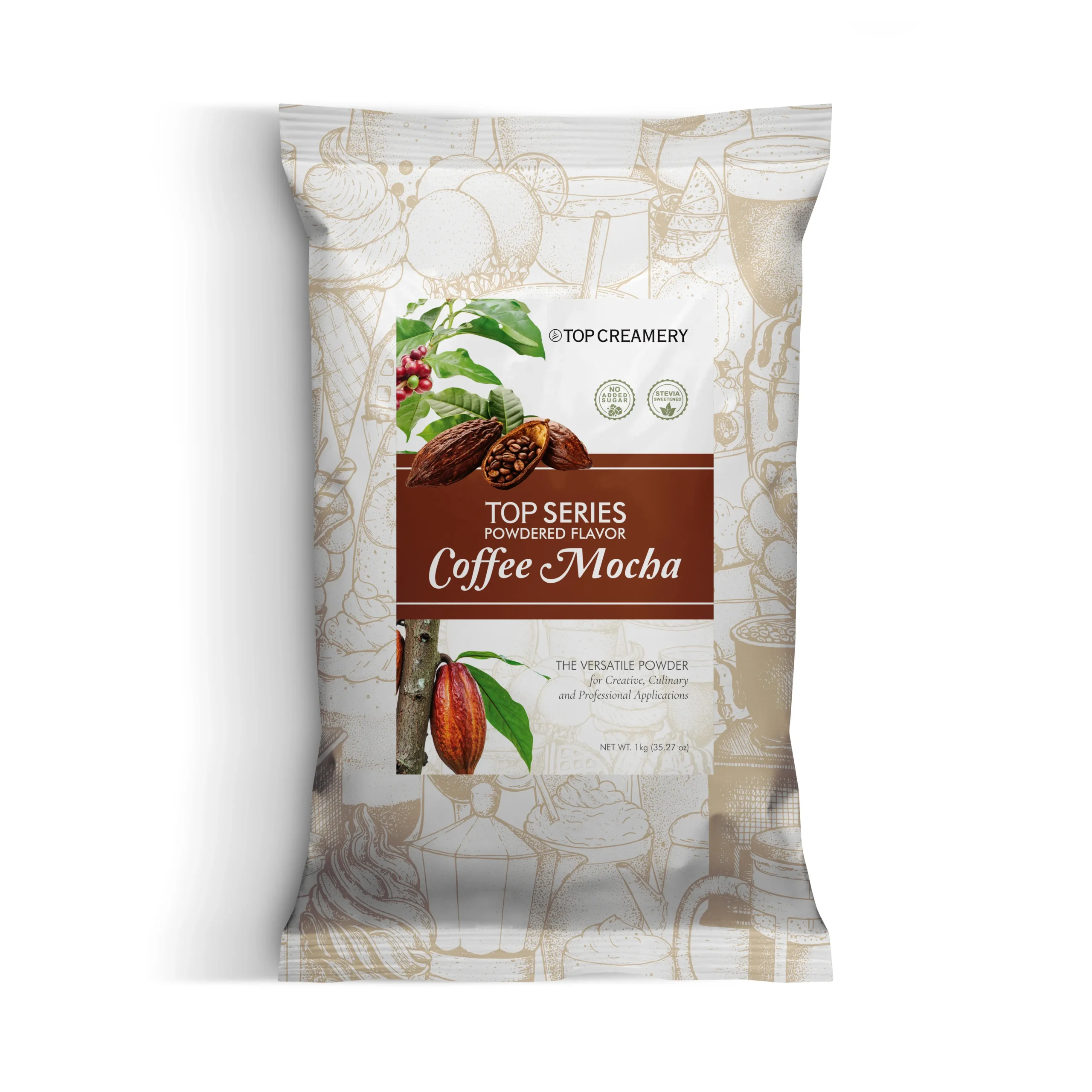TOP Series Coffee Mocha Powder Flavor 1kg