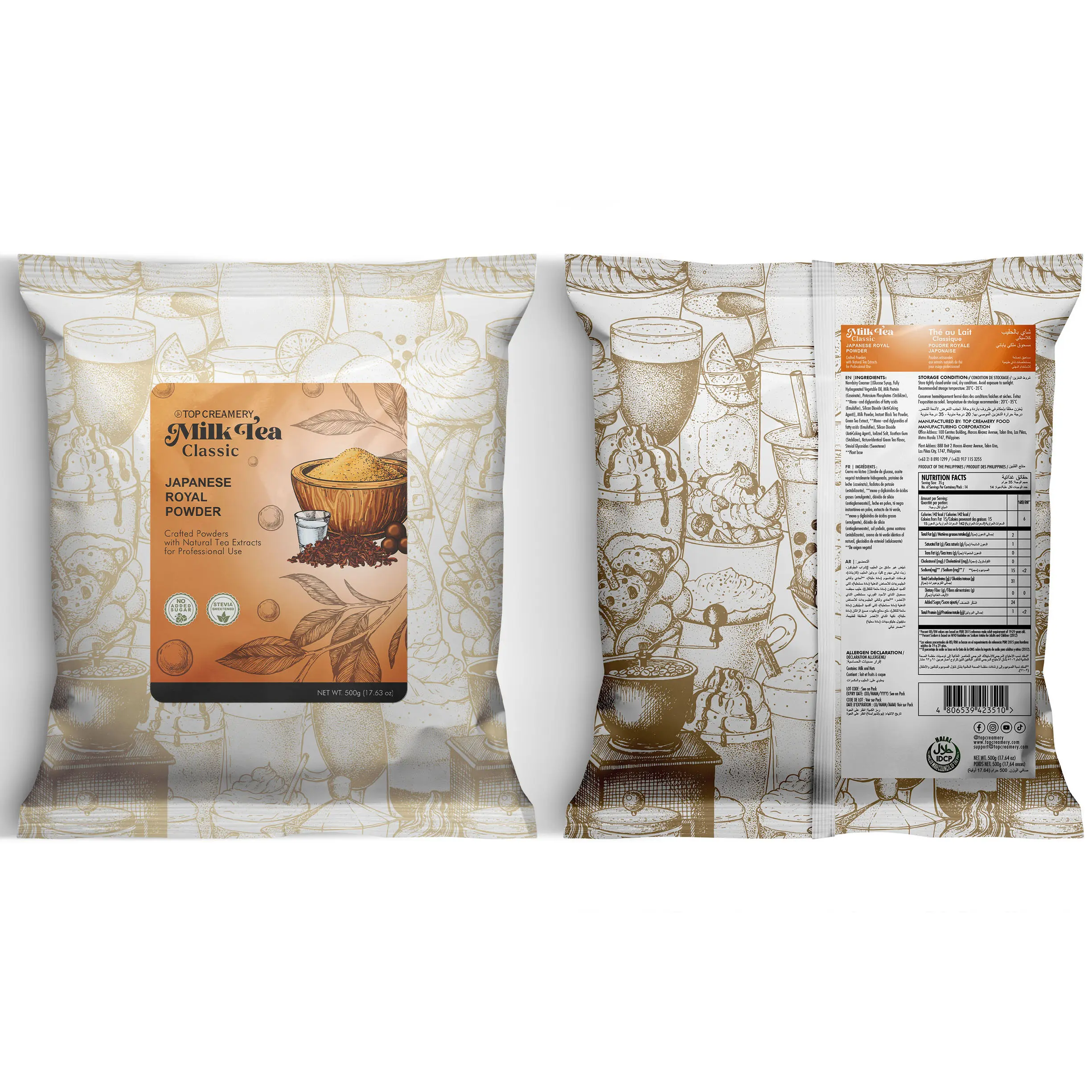 japanese royal milk tea powder