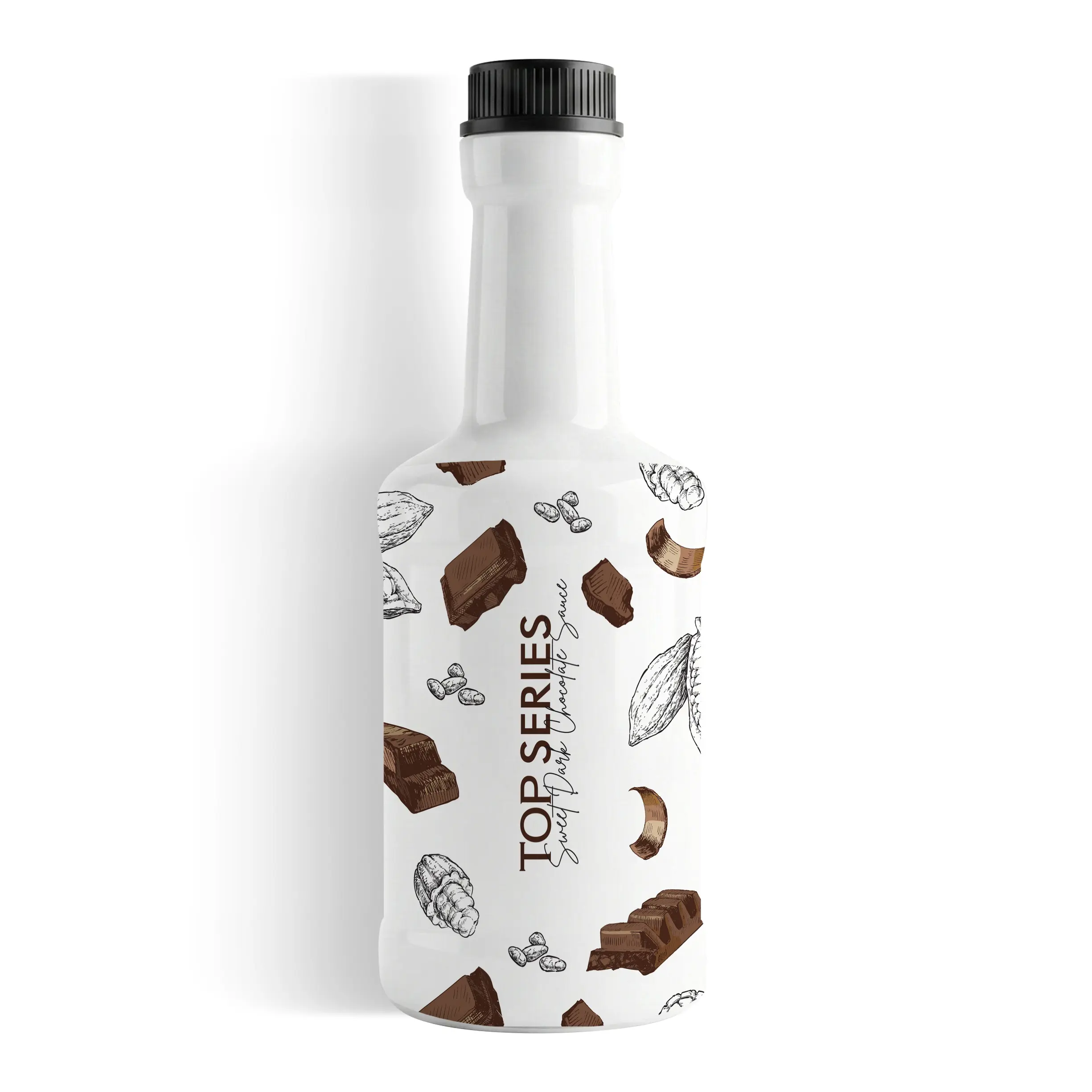 TOP Series Sweet Dark Chocolate Sauce 1kg - Image 3